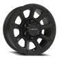 Vision Turbine 15X6 Matte Black Wheel
