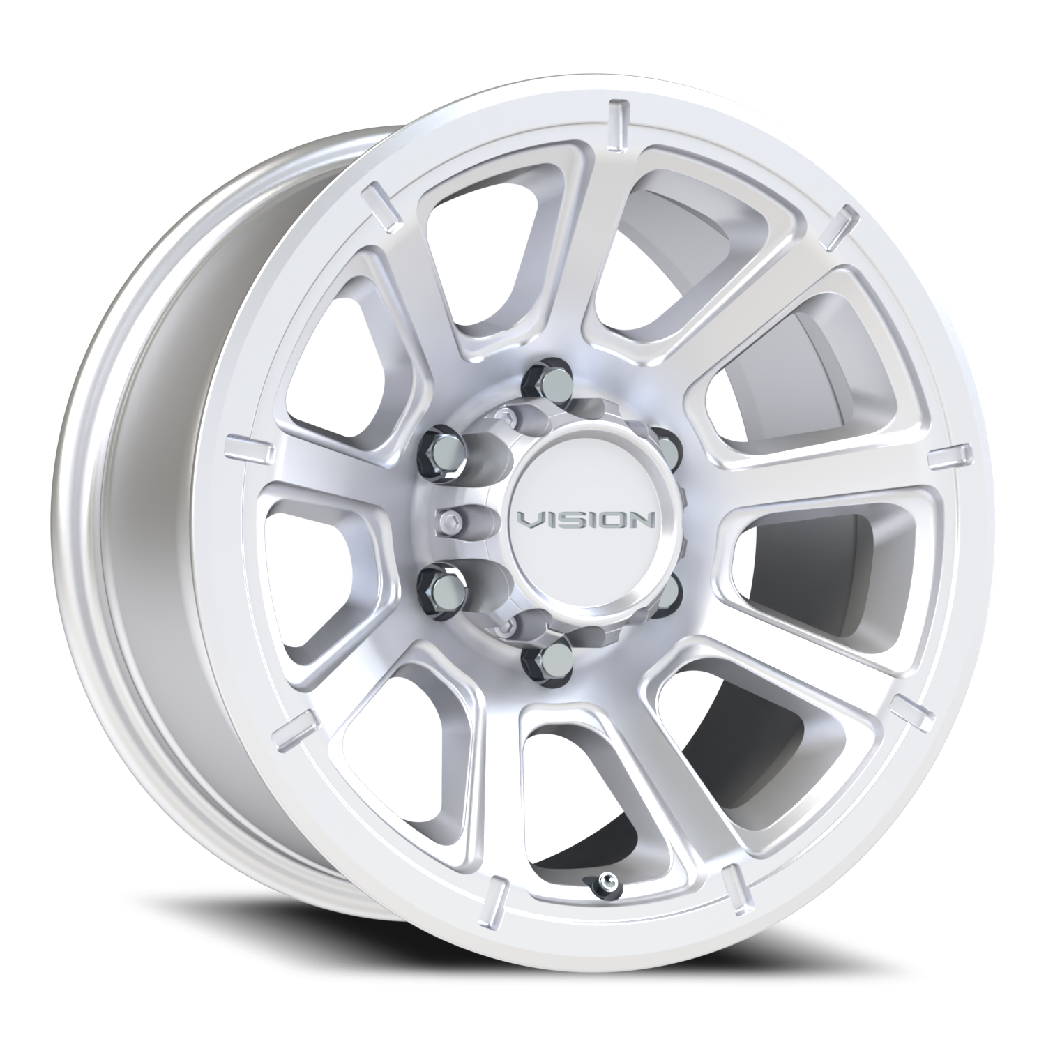 Vision Turbine 16X8 Winter Paint-Silver( Salt Resistant) Wheel