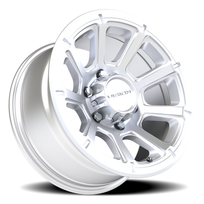 Vision Turbine 16X8 Winter Paint-Silver( Salt Resistant) Wheel