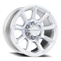 Vision Turbine 17X8.5 Winter Paint-Silver( Salt Resistant) Wheel