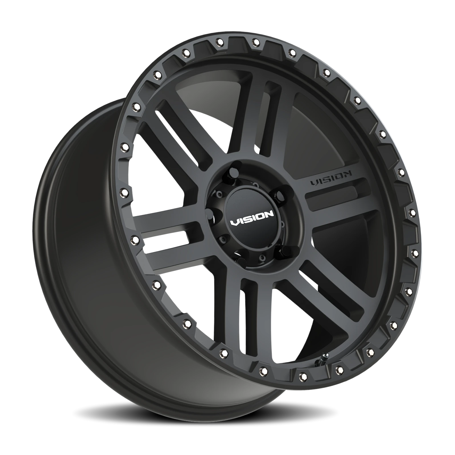 Vision MANX2 20X9 Satin Black Wheel