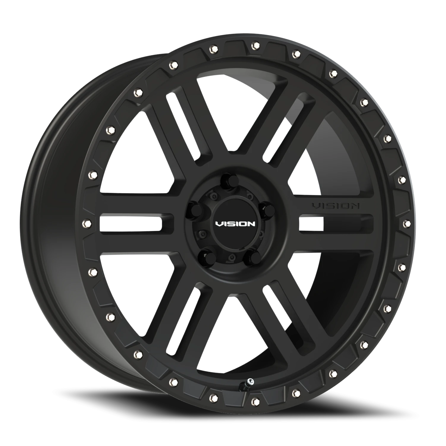 Vision MANX2 20X9 Satin Black Wheel