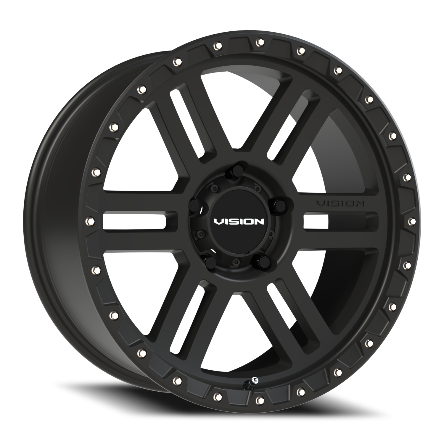 Vision MANX2 20X9 Satin Black Wheel