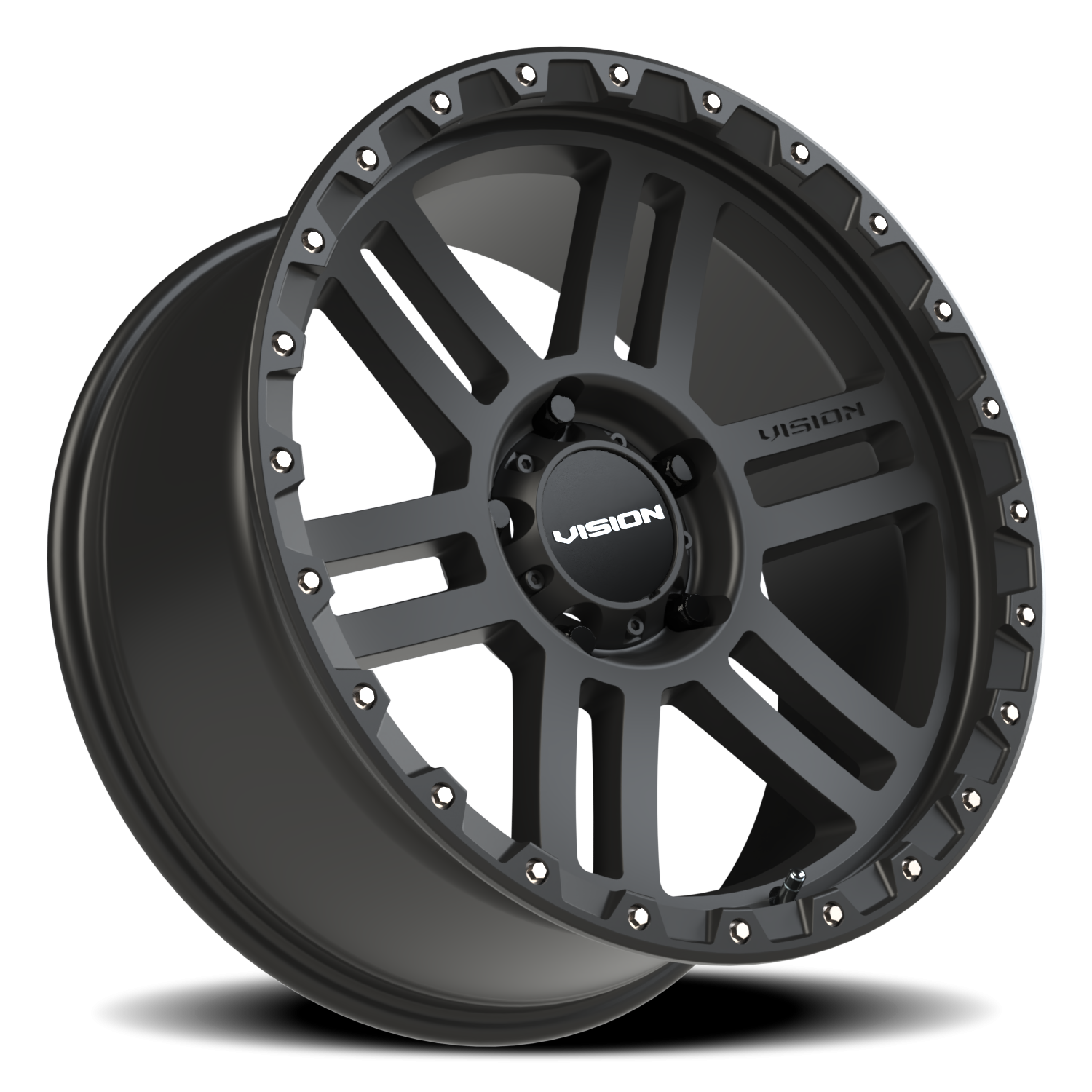 Vision MANX2 20X9 Satin Black Wheel