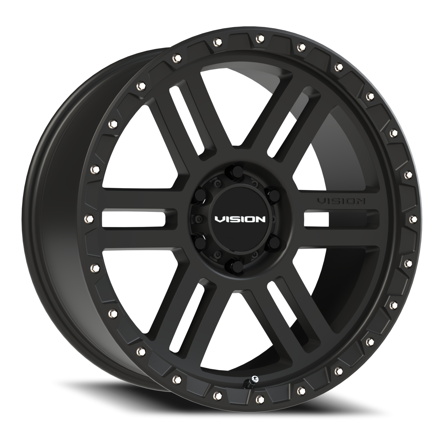 Vision MANX2 20X9 Satin Black Wheel