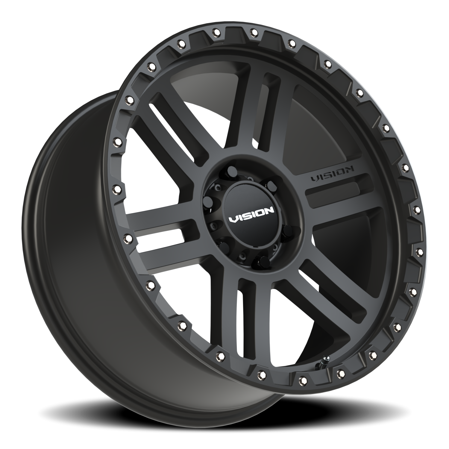 Vision MANX2 20X9 Satin Black Wheel