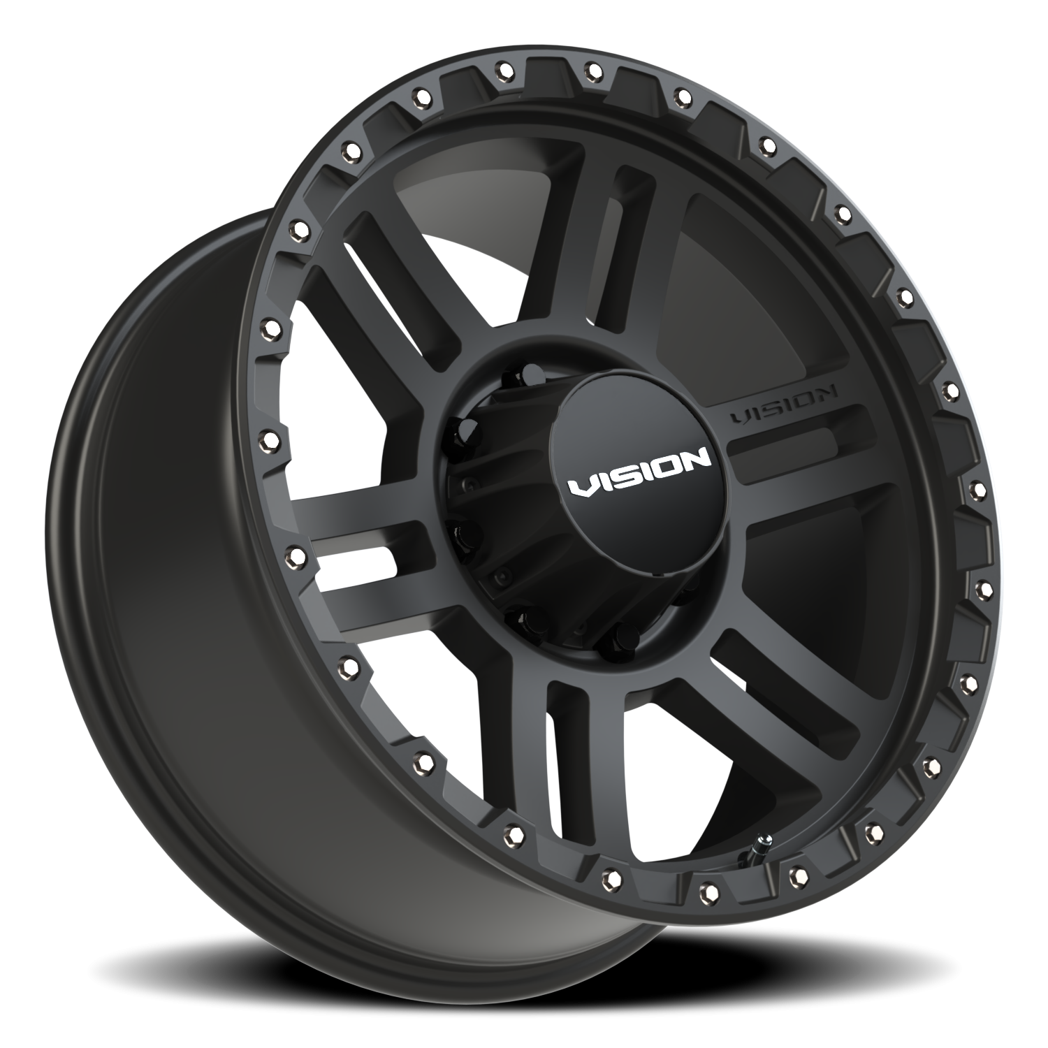 Vision MANX2 20X9 Satin Black Wheel