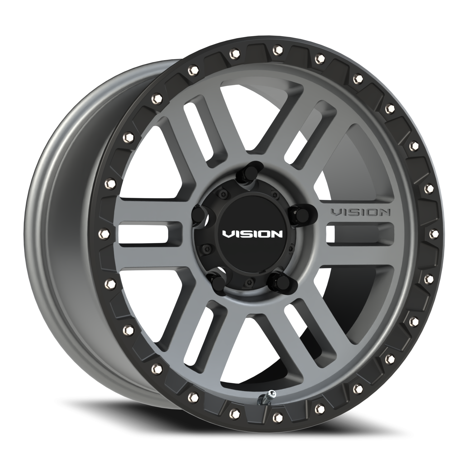 Vision MANX2 17X9 Satin Grey Wheel