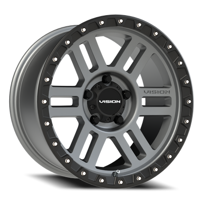 Vision MANX2 17X9 Satin Grey Wheel