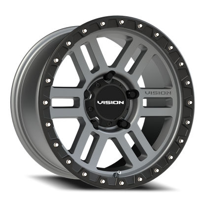 Vision MANX2 17X9 Satin Grey Wheel