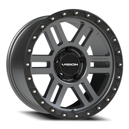 Vision MANX2 18X9 Satin Grey Wheel
