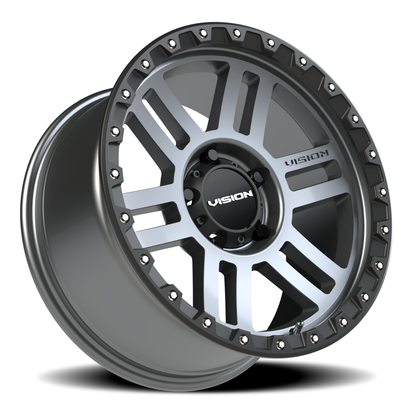 Vision MANX2 18X9 Satin Grey Wheel