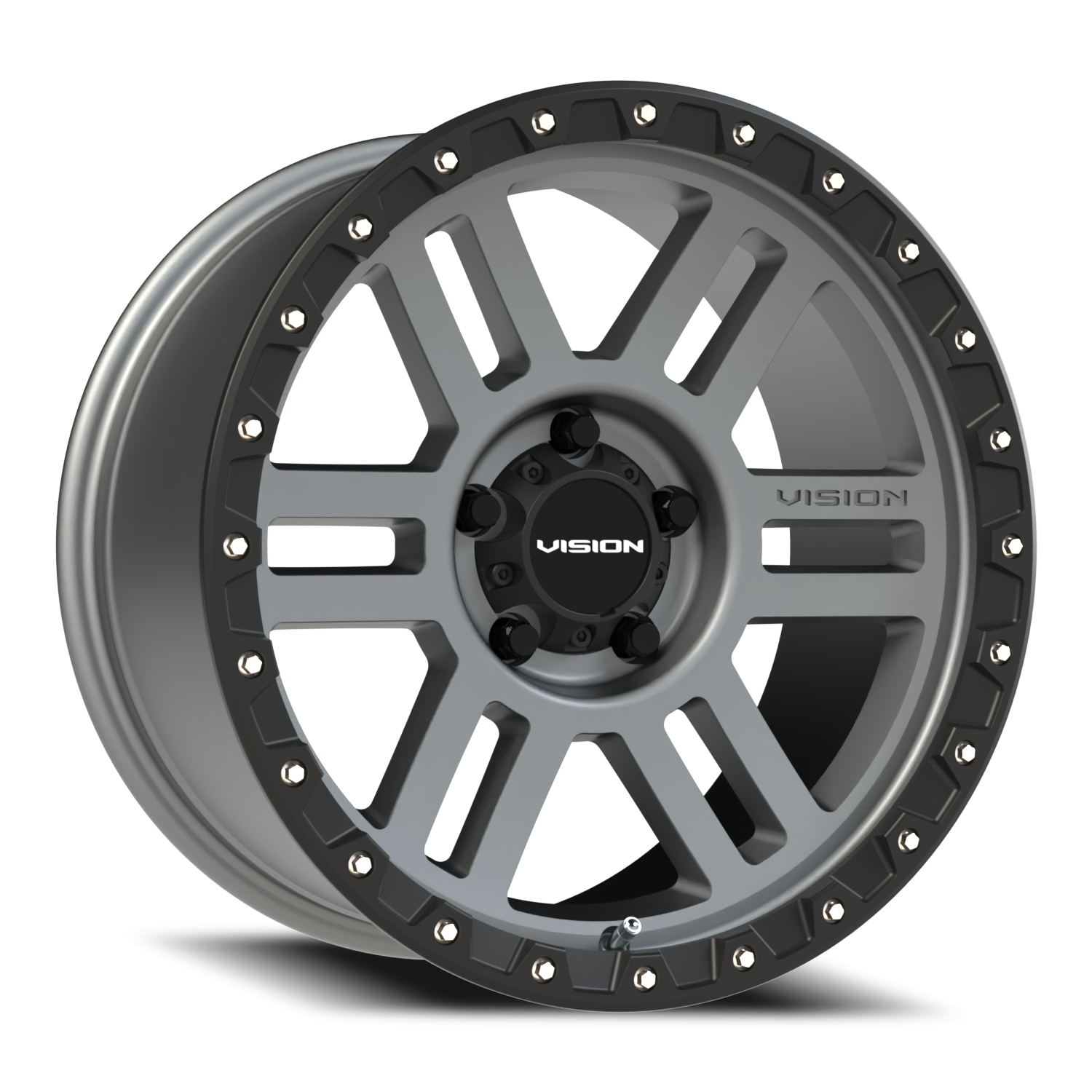 Vision MANX2 18X9 Satin Grey Wheel