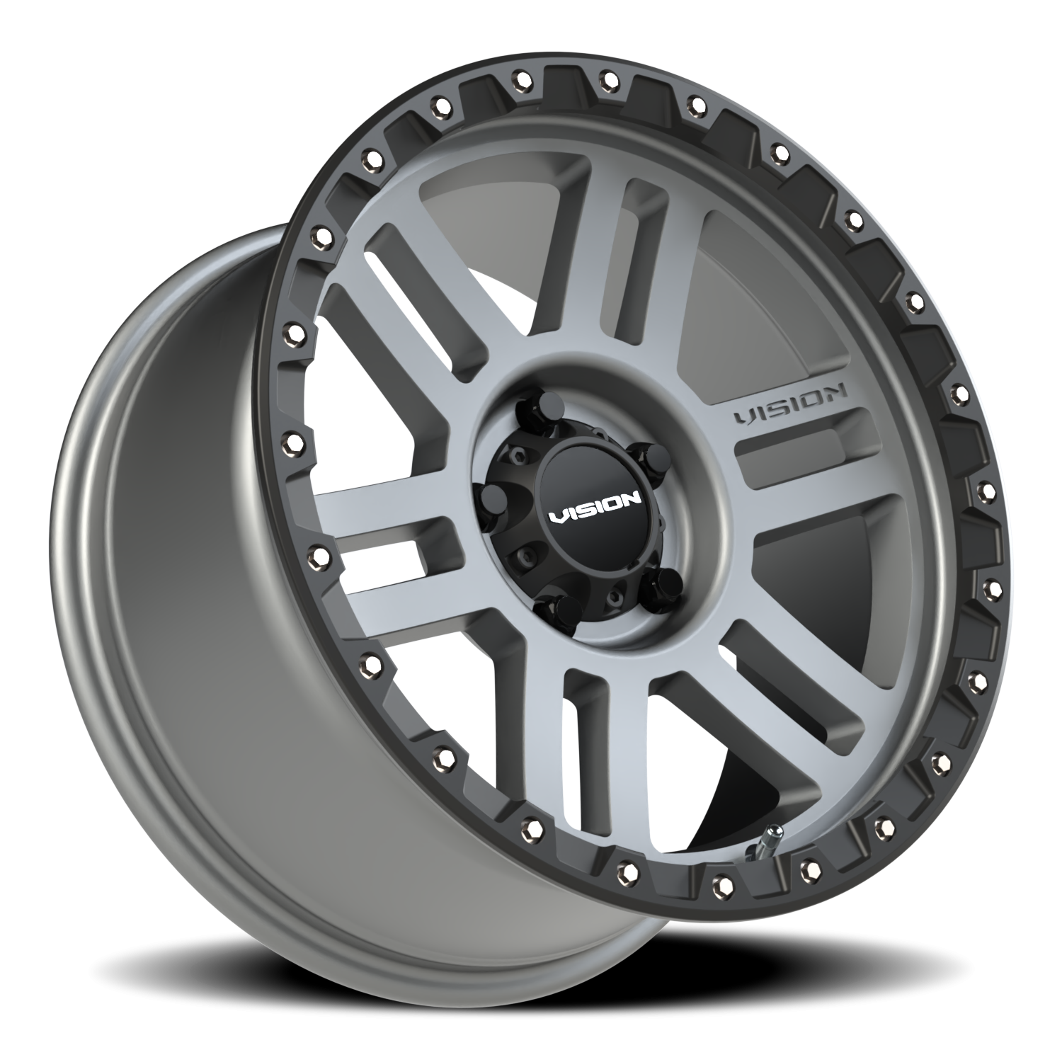 Vision MANX2 18X9 Satin Grey Wheel