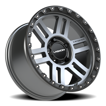 Vision MANX2 18X9 Satin Grey Wheel