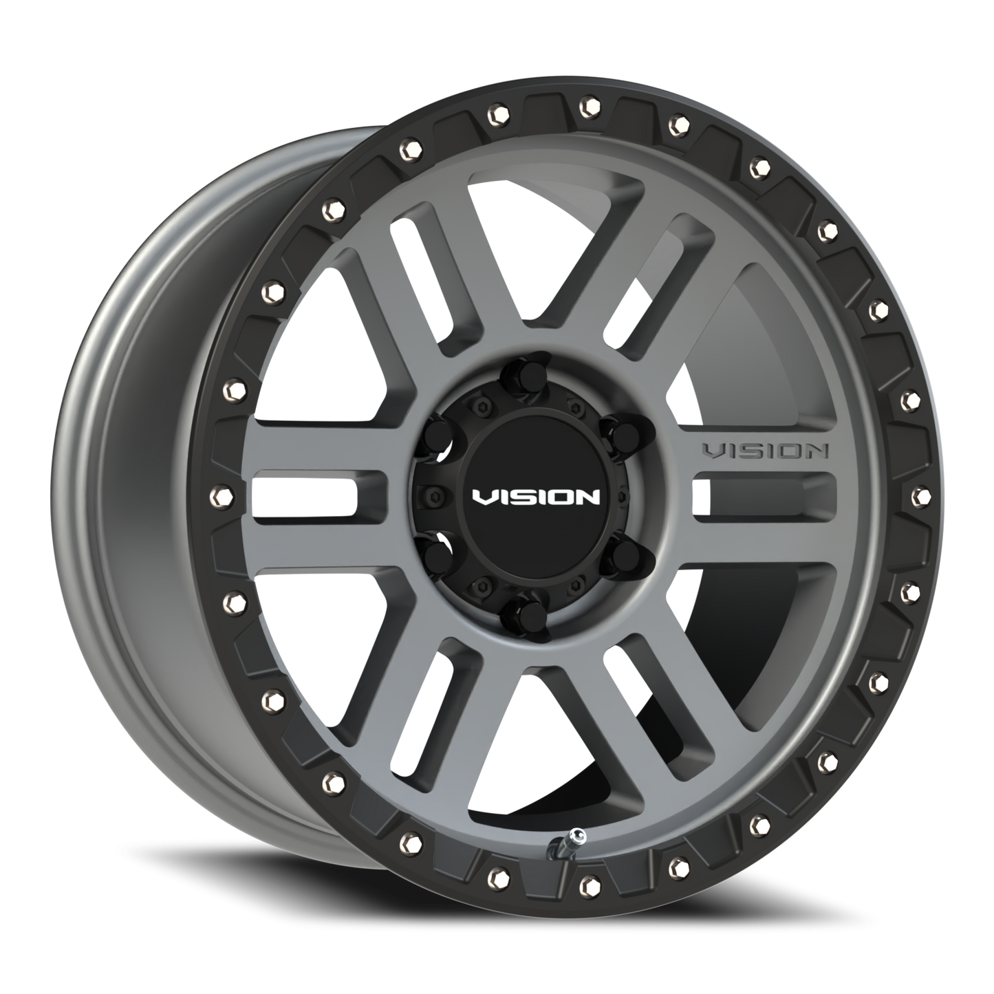 Vision MANX2 17X9 Satin Grey Wheel