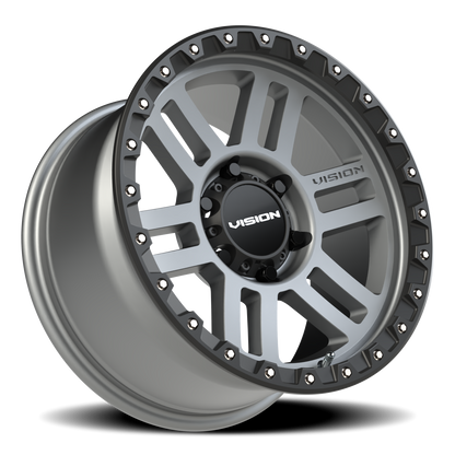 Vision MANX2 17X9 Satin Grey Wheel