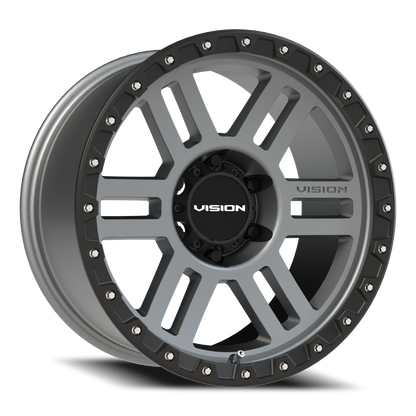 Vision MANX2 18X9 Satin Grey Wheel