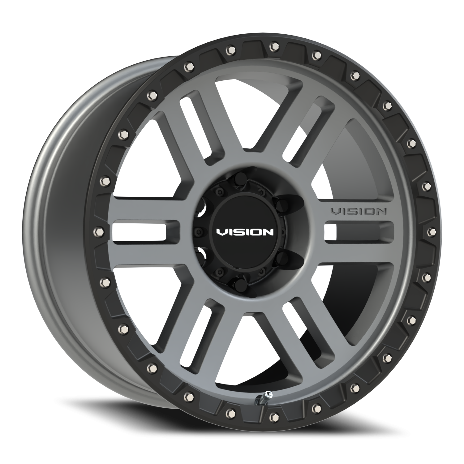 Vision MANX2 18X9 Satin Grey Wheel