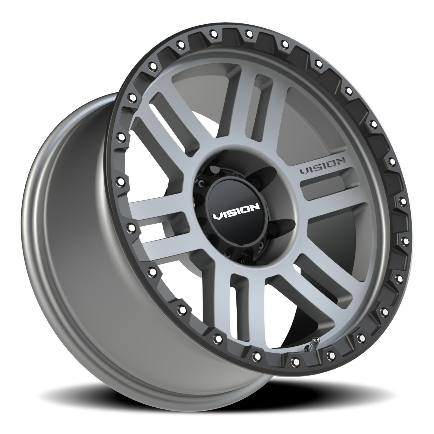 Vision MANX2 18X9 Satin Grey Wheel