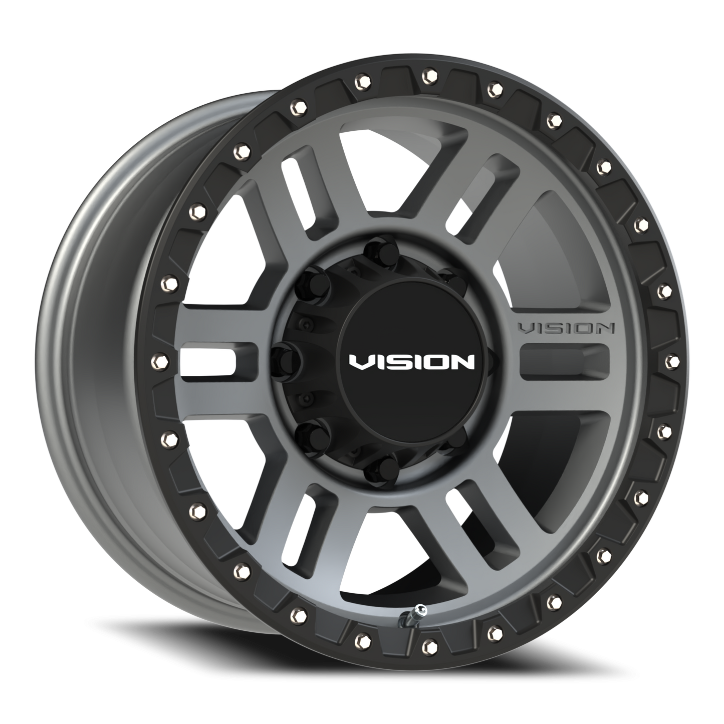 Vision MANX2 17X9 Satin Grey Wheel