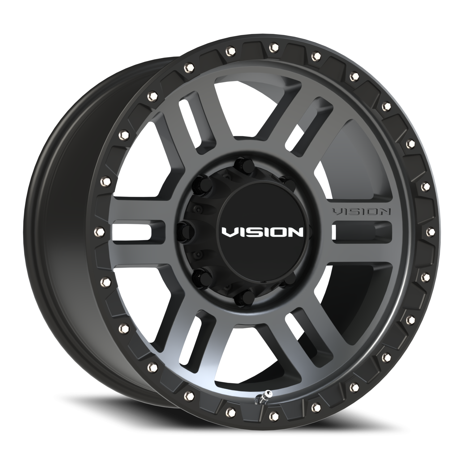 Vision MANX2 18X9 Satin Grey Wheel