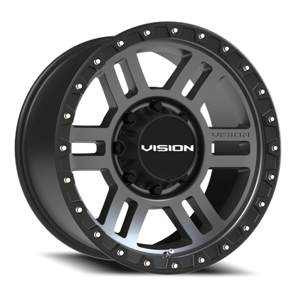 Vision MANX2 18X9 Satin Grey Wheel