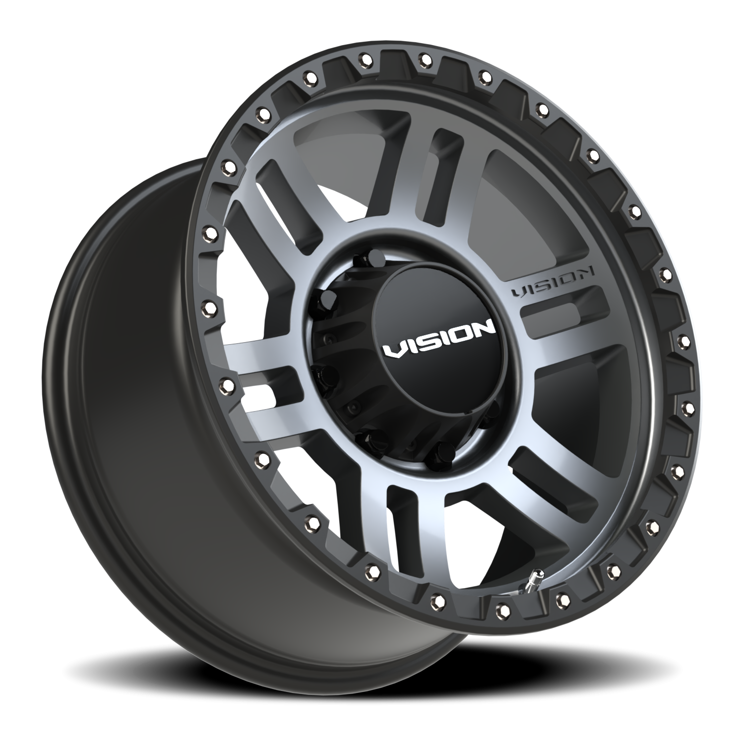 Vision MANX2 18X9 Satin Grey Wheel