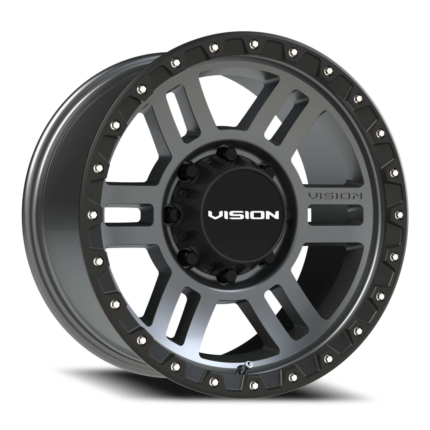 Vision MANX2 18X9 Satin Grey Wheel