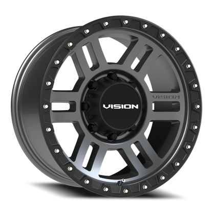 Vision MANX2 18X9 Satin Grey Wheel