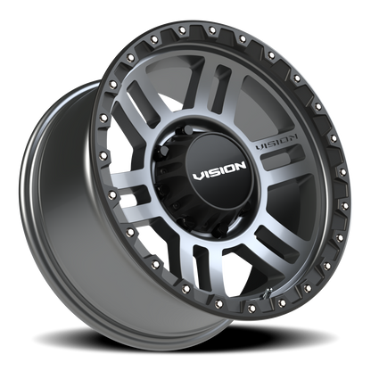 Vision MANX2 18X9 Satin Grey Wheel