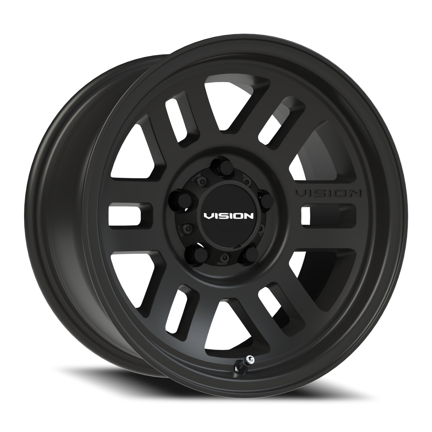 Vision Overland 15X7.5 Satin Black Wheel