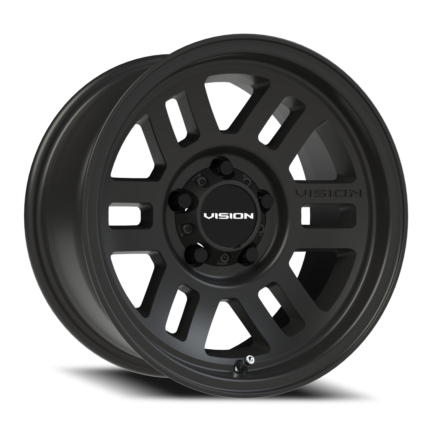 Vision Overland 15X7.5 Satin Black Wheel