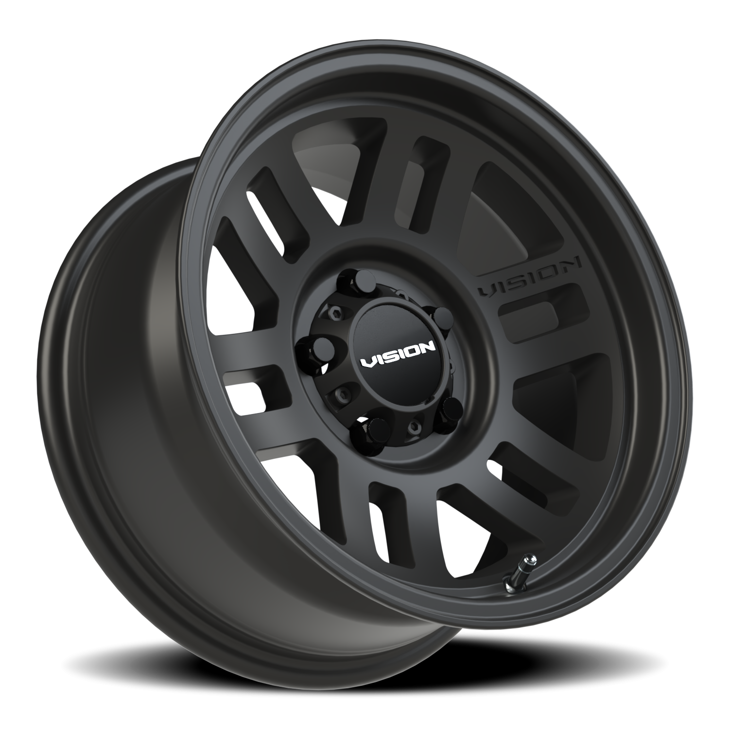 Vision Overland 15X7.5 Satin Black Wheel