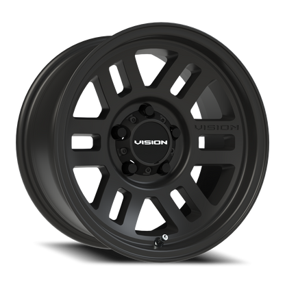 Vision Overland 15X7.5 Satin Black Wheel