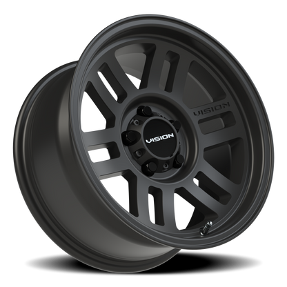 Vision Overland 16X8 Satin Black Wheel