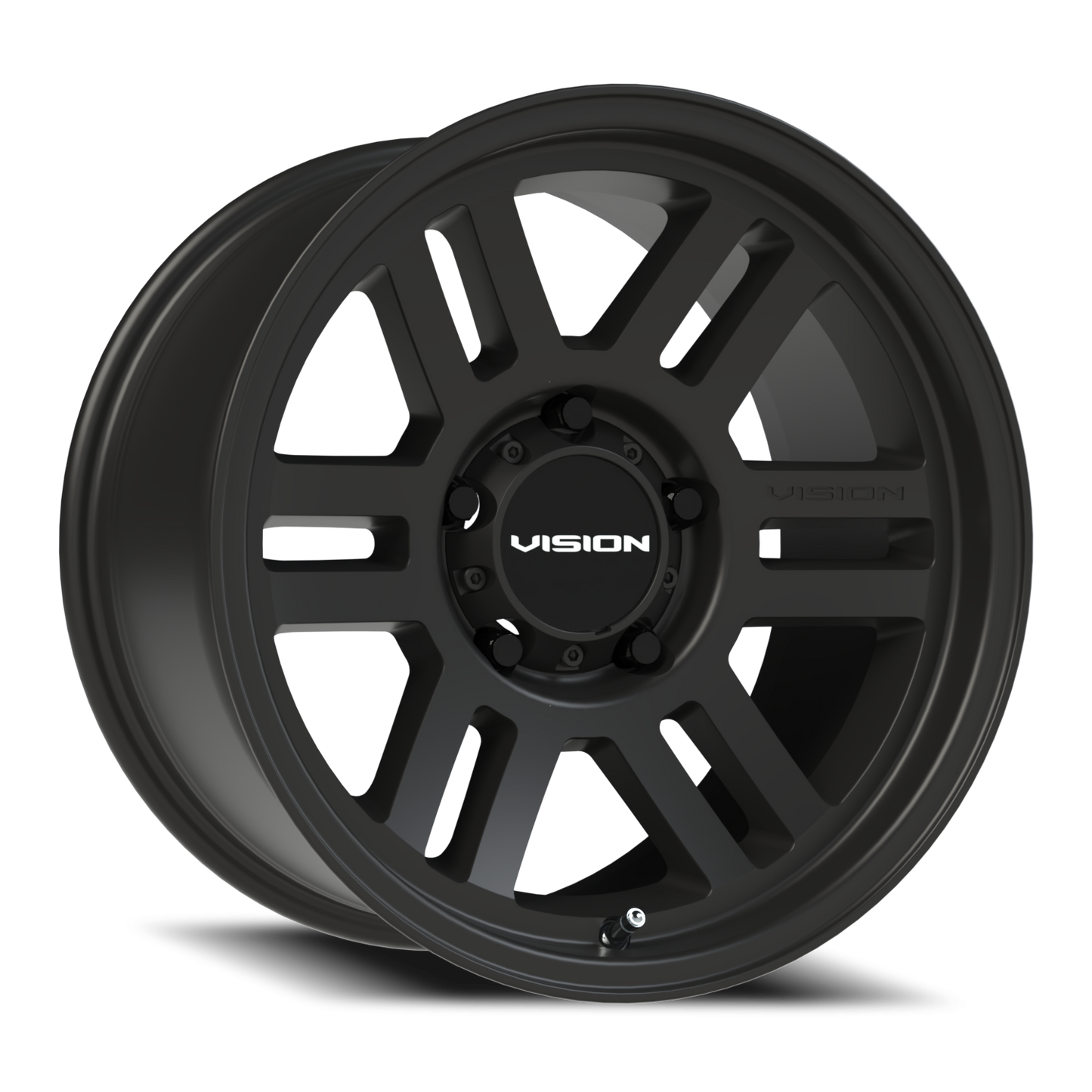 Vision Overland 17X9 Satin Black Wheel