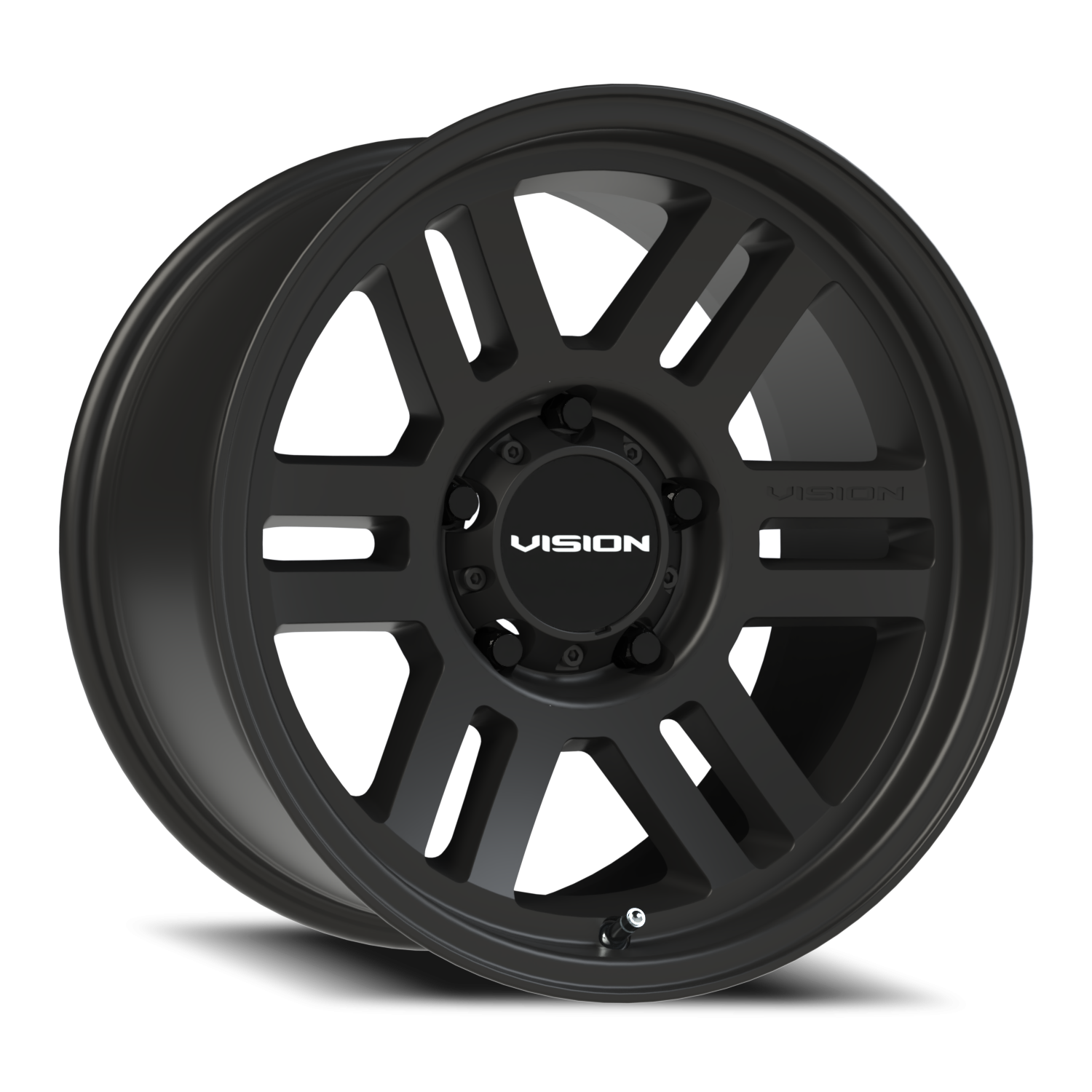 Vision Overland 17X9 Satin Black Wheel
