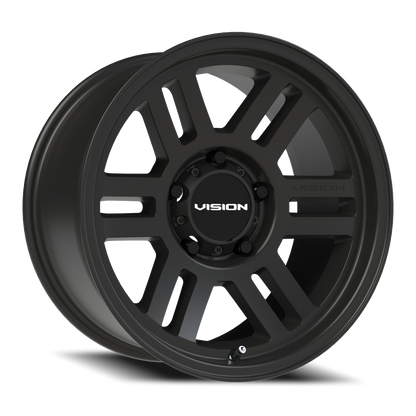 Vision Overland 17X9 Satin Black Wheel