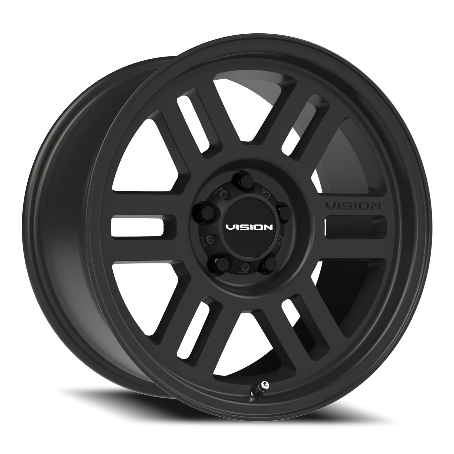 Vision Overland 17X9 Satin Black Wheel