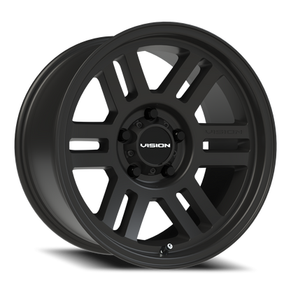 Vision Overland 17X9 Satin Black Wheel
