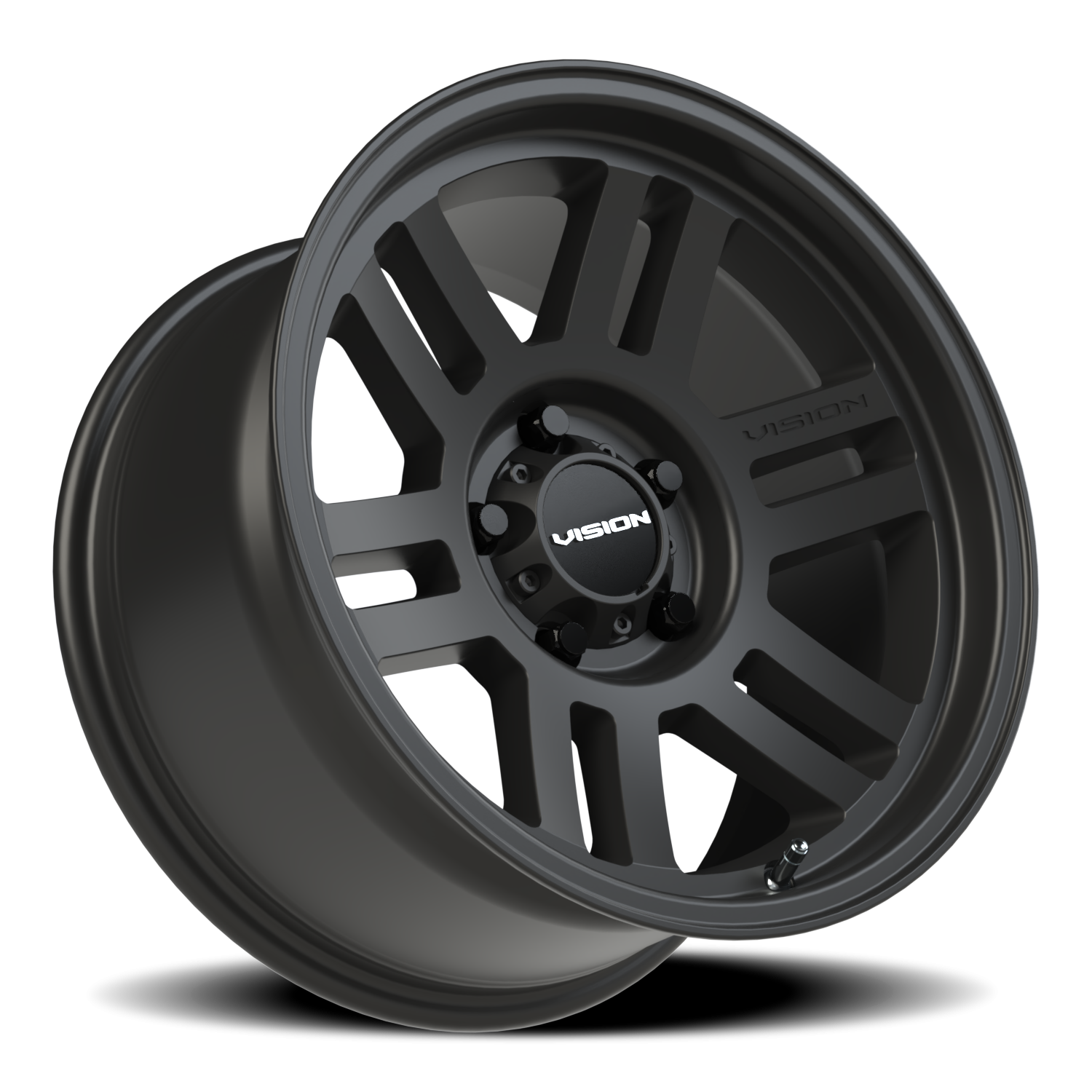 Vision Overland 17X9 Satin Black Wheel