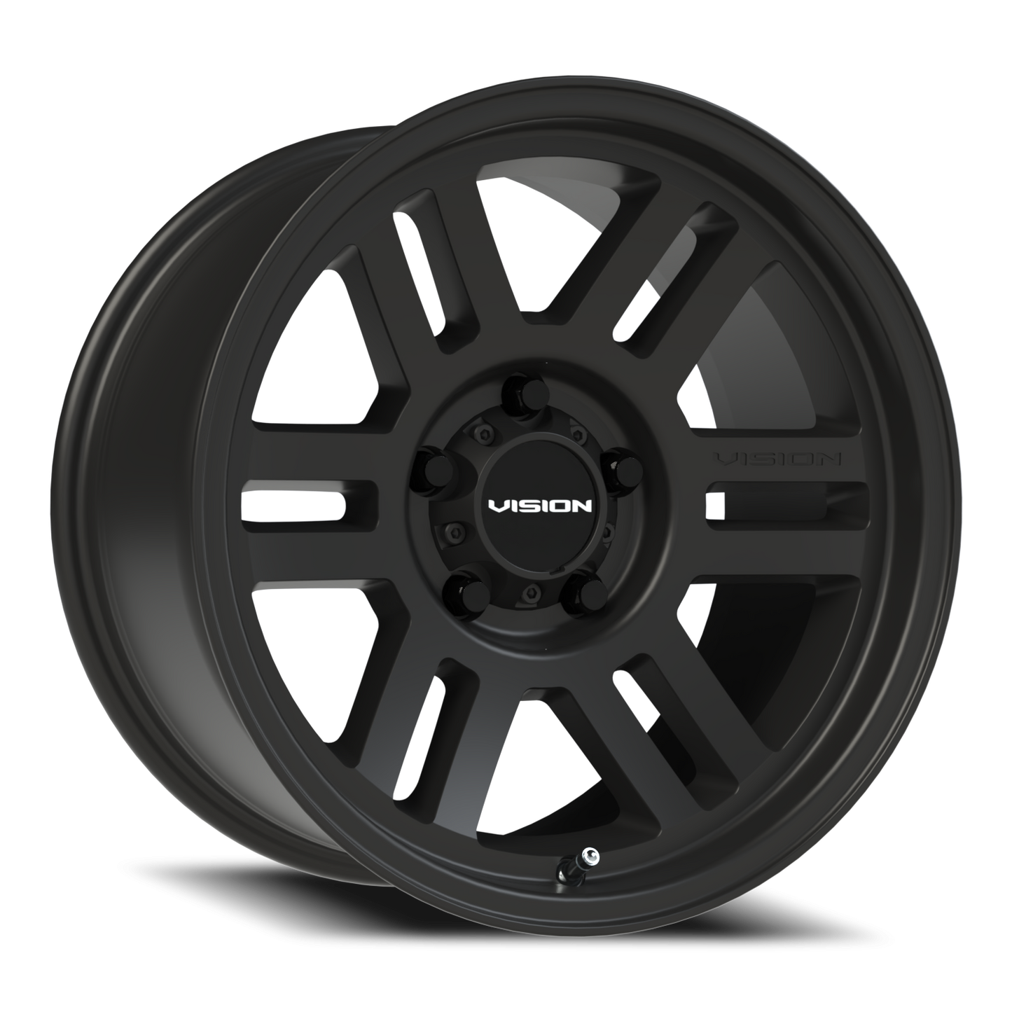 Vision Overland 17X9 Satin Black Wheel