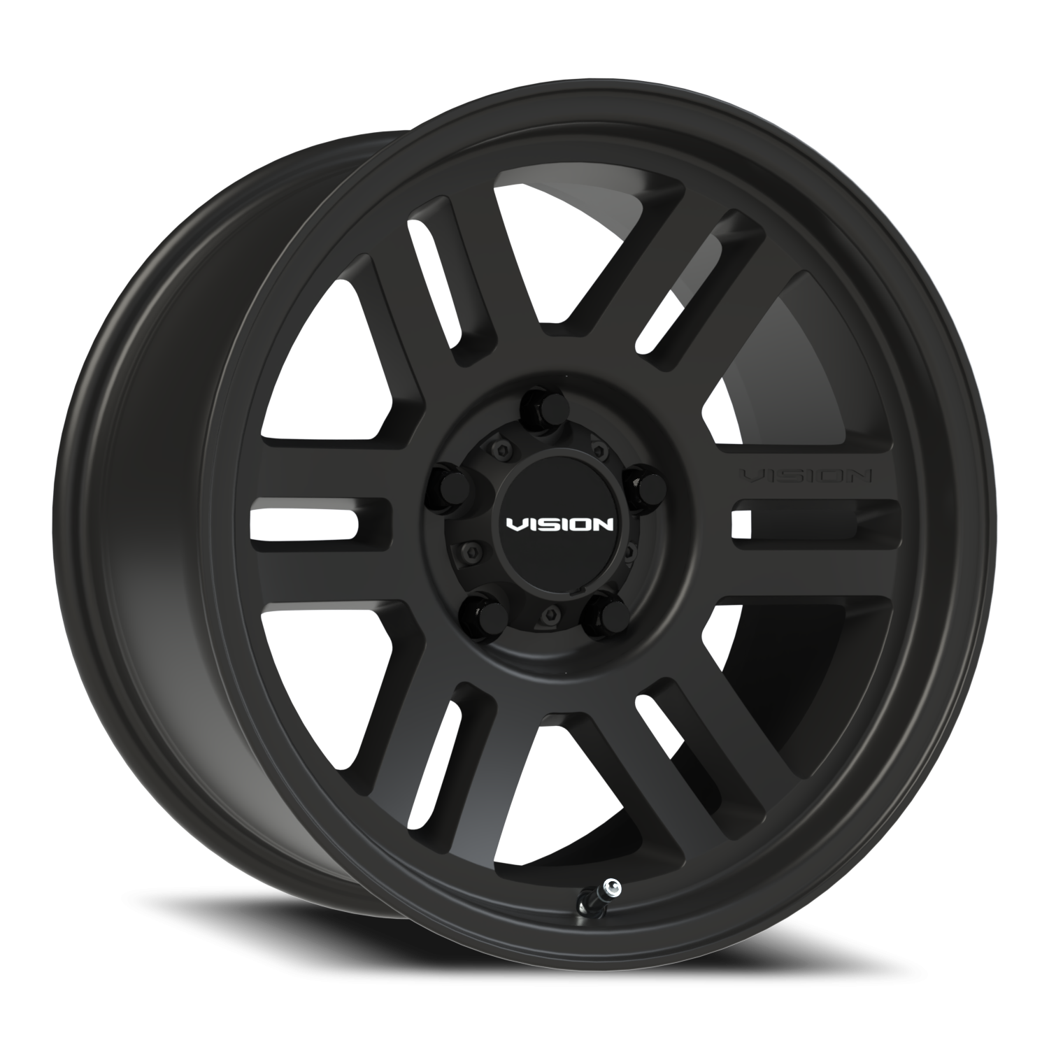 Vision Overland 17X9 Satin Black Wheel