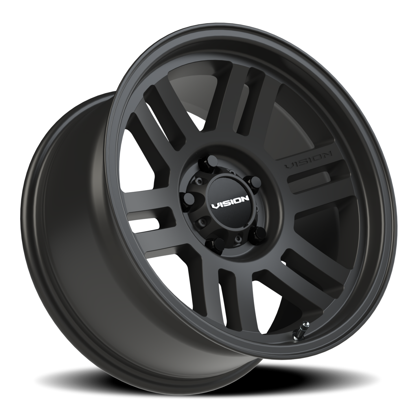 Vision Overland 17X9 Satin Black Wheel