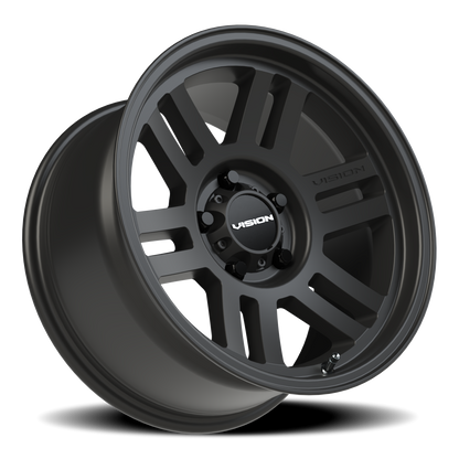 Vision Overland 17X9 Satin Black Wheel