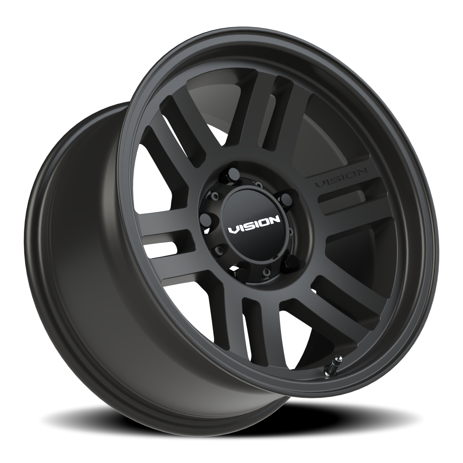 Vision Overland 17X9 Satin Black Wheel