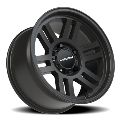 Vision Overland 17X9 Satin Black Wheel