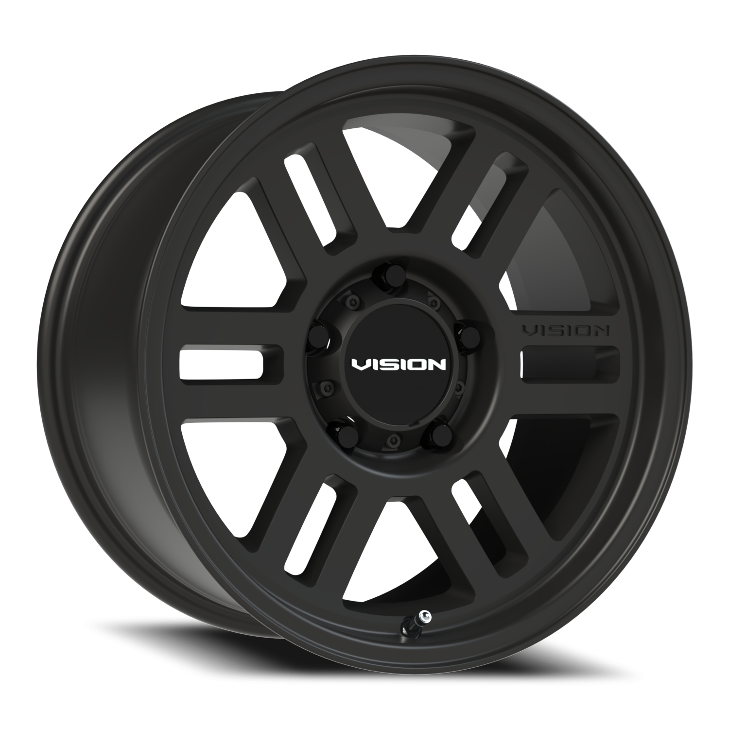 Vision Overland 17X9 Satin Black Wheel