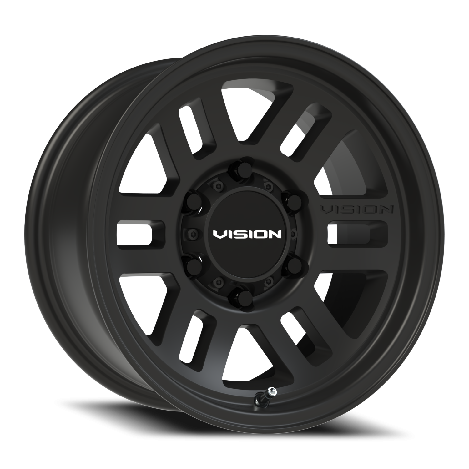 Vision Overland 15X7.5 Satin Black Wheel